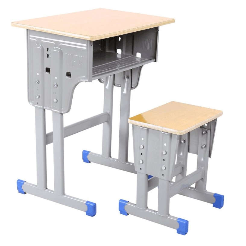 厂家直供中小学生课桌椅学校辅导班培训班可升降单双人课桌