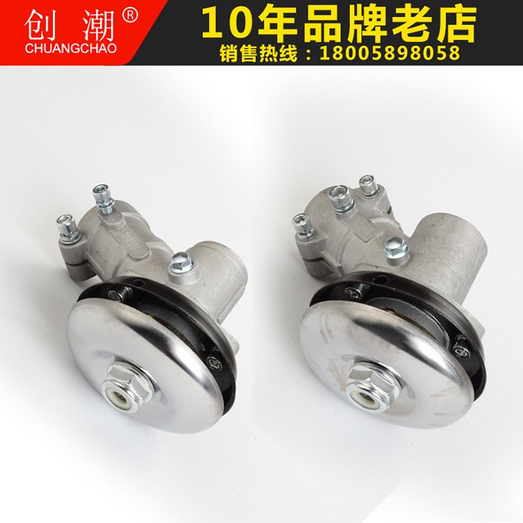 厂家直销割草机工作头 割灌打草除草机齿轮箱创潮26 28管机头配件