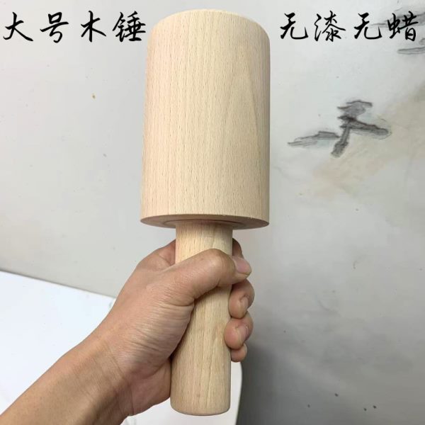 大号家用糍粑搅拌木杵无漆棍子茶槌擂茶棍棒茶树实木大号木棒商用
