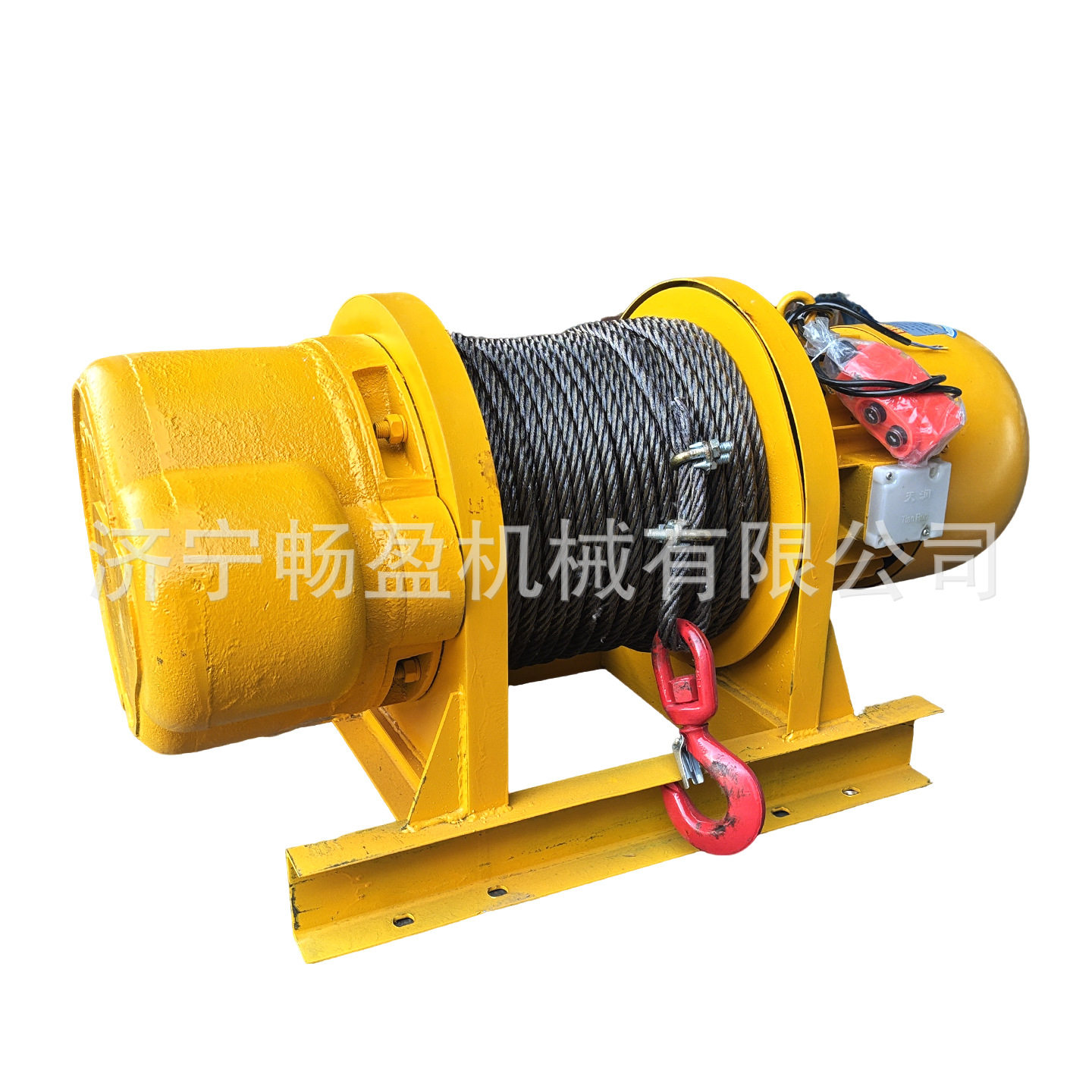 电动卷扬机220v/380v双用无线遥控快速提升机建筑装修吊机牵