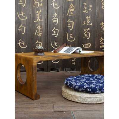 【齐云古琴】矮桌古琴沙发桌榻榻米桌燕尾榫桌厚度3自由蒲团或坐