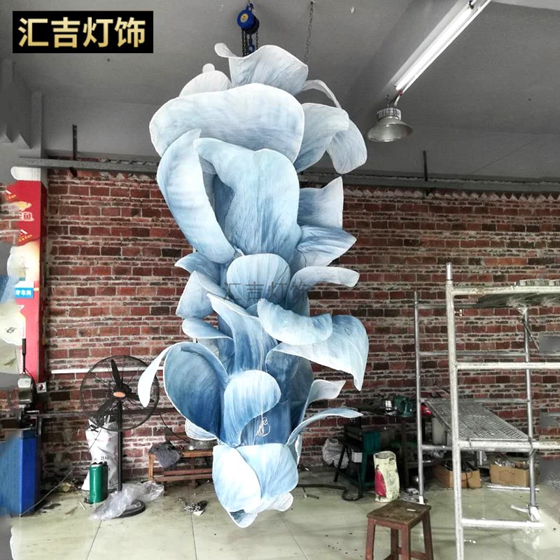 定制酒店工程灯展厅创意造型灯会所展览馆L个性装饰美容院楼梯吊