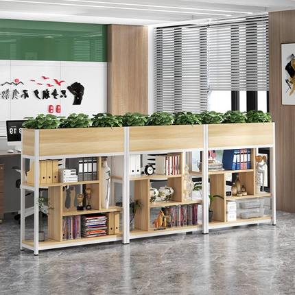 办公室矮隔断铁艺屏风置物书架火锅店工业风装饰餐厅卡座围栏花架