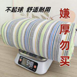 山东滨州特厚加厚老粗布凉席床单单件三件套棉布棉麻亚麻2024新款