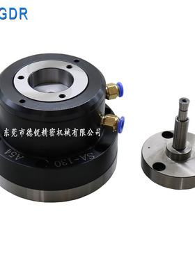 高精度气动内撑夹头 SA130/SA155德锐气动内涨夹头 蓬胀夹具