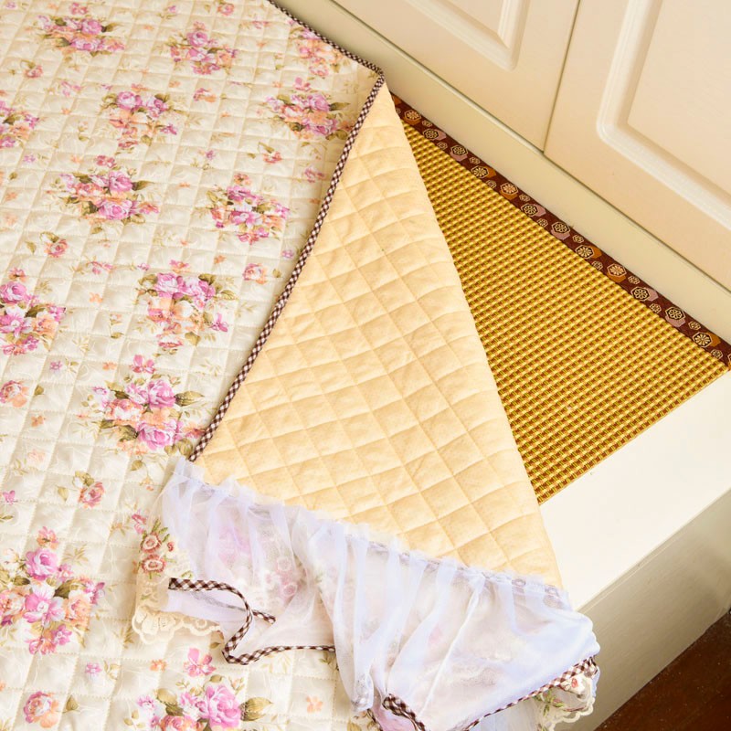 新款榻榻米床盖花边大炕订做定制铺盖夹棉盖布通用套盖布定做包邮