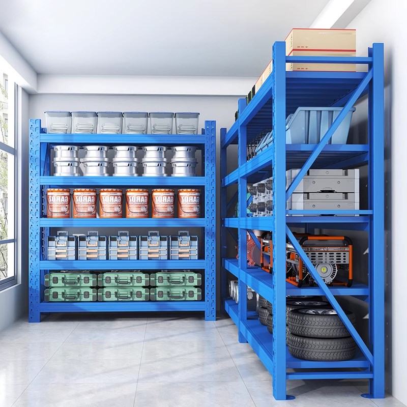 仓储货架重型多层置物架超市快递置物架五金库Q房储物间工业货物