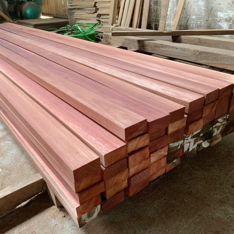 菠萝格防腐木地板户外q露台栈道公园实木料南美柚木板材红巴劳地