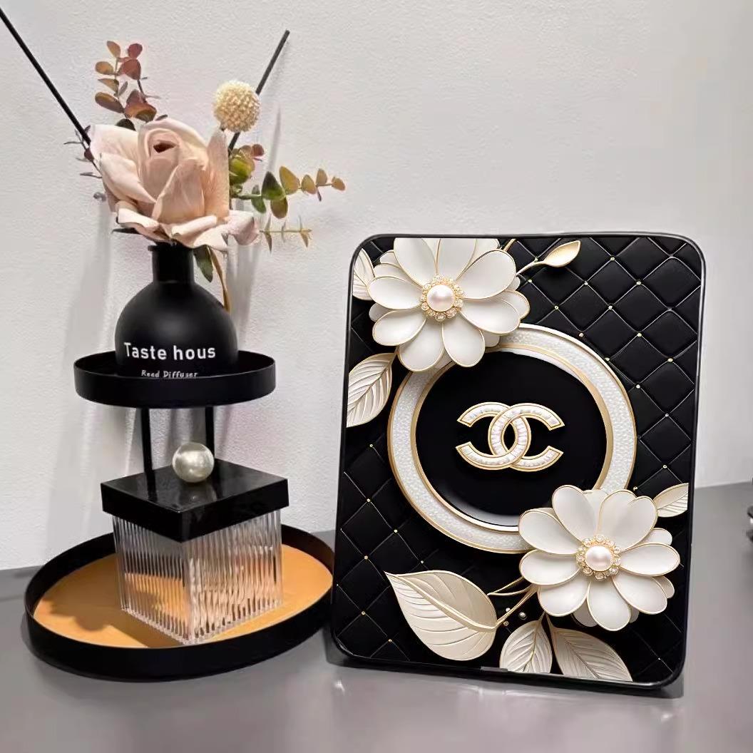 现代轻奢小香风摆台ins桌面摆件电视柜酒柜鞋柜化妆客厅家居软装