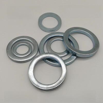GB/T97.3 销轴用平垫圈销轴垫片镀锌窄边厚平垫M8M10M12M14M16M20