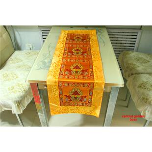 桌布 桌围 桌套 供桌布 藏饰布料桌旗餐桌长条民族风布艺床旗欧式