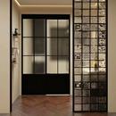 超白玻璃砖水晶砖透明方形隔断墙化妆室网红艺术实心冰纹砖块