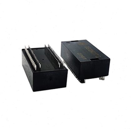 WHDG72K01G 四口千兆插件DIP 72Pin 网络变压器 网络滤波器