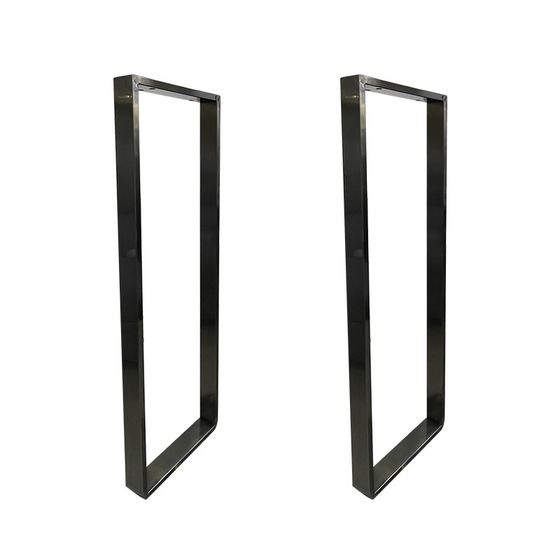 不锈钢台脚框架桌脚架玄关条案支架台脚悬挂桌脚家具支架办公桌架