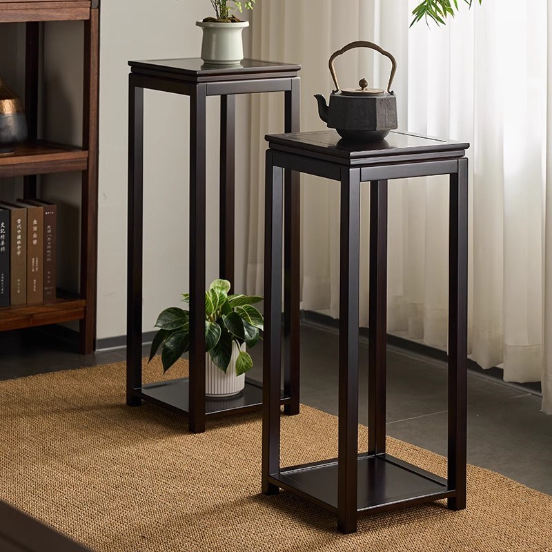 实木花架榫卯郑庄花台中式家用花几客厅阳台花盆架室内盆景台架子