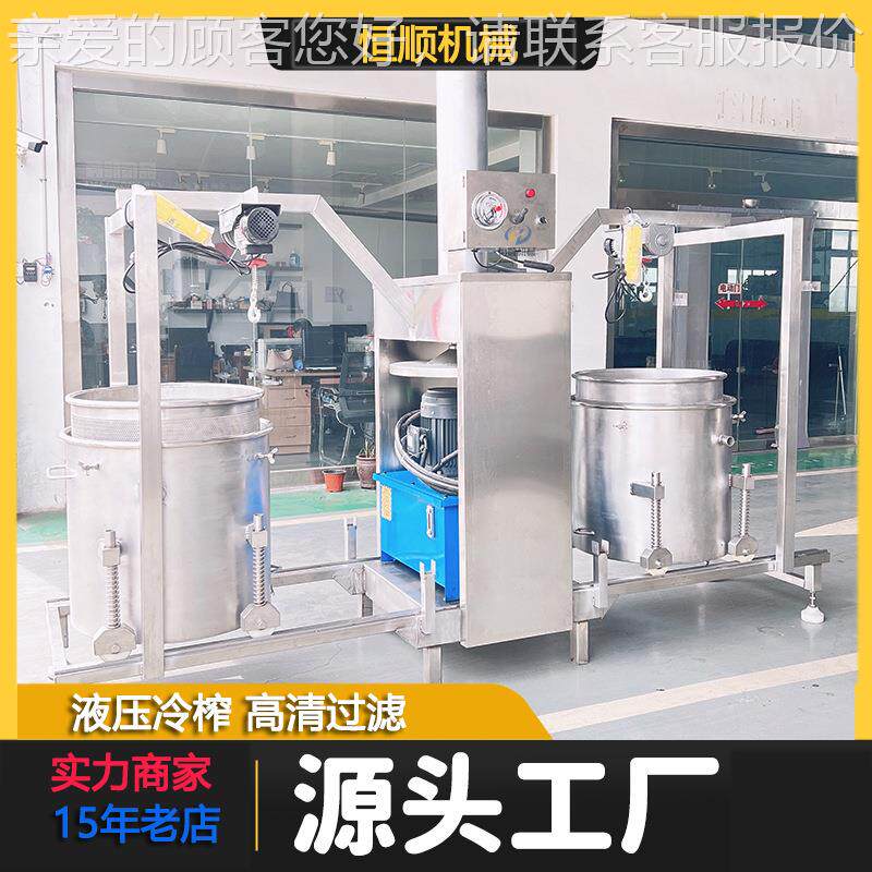 浆果种植基地酵蓝莓榨汁NHI压榨 发葡机萄酒皮渣水设备 大脱型过