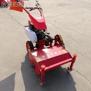 油荒地灭草机现货 型汽油60宽柴碎茬草机 手推式 小留打草662机