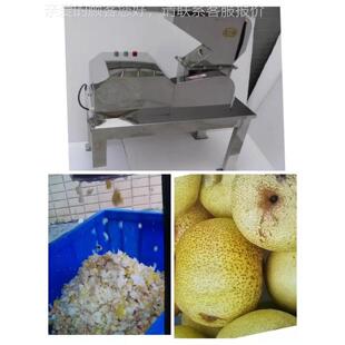 工业钢水果破碎机酿酒DEU用设4备冰蓝莓酱机冻30不锈打果酱机