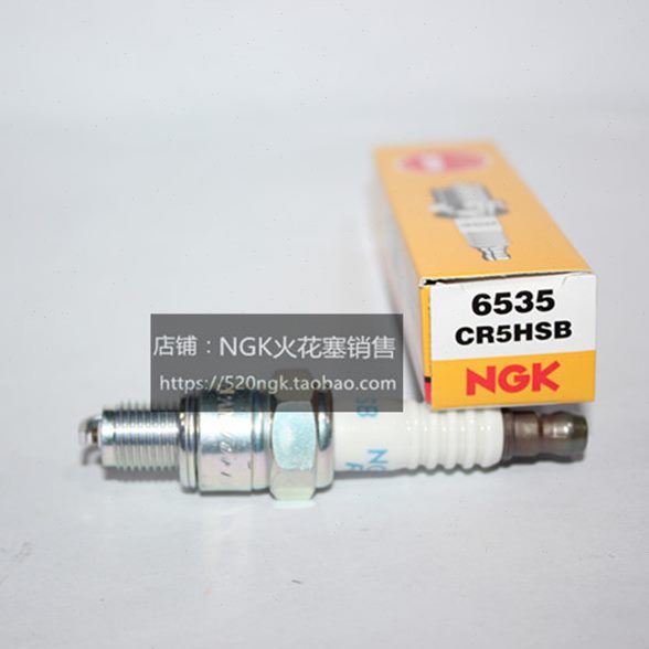 船外机摩托艇BF2B BF2D BF2.3匹适用进口NGK火花塞CR5HSB对应A5TC