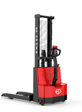 中力电动叉车堆高车托盘搬运车ES13-15ESH2工地专用加厚大轮1.5吨