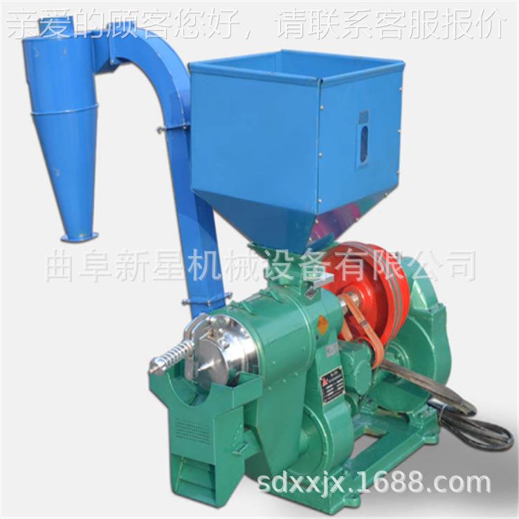 MWW双麦风道除尘排杂碾米一体机水稻谷石碾米机子去 玉米小脱皮机