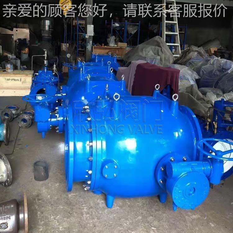 LHS94锈XQI1活X电动弘调流阀 不钢塞式大流量调压阀 欣阀门