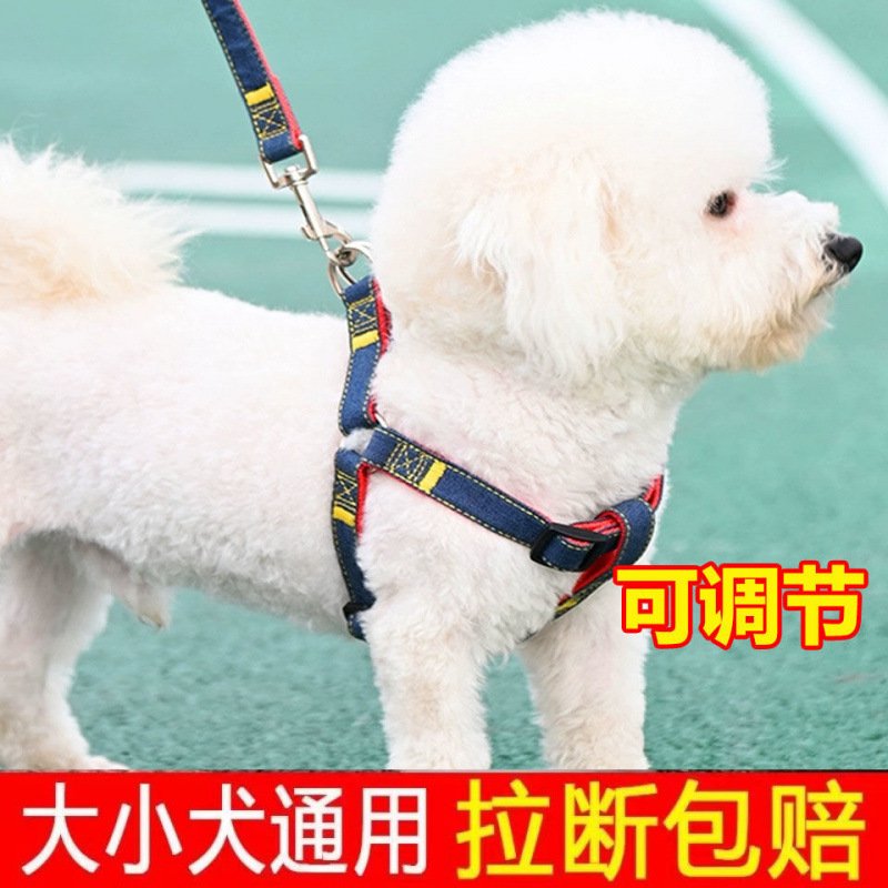 狗狗牵引绳小型犬胸背带大中型狗链泰迪金毛项圈宠物用品猫咪绳子