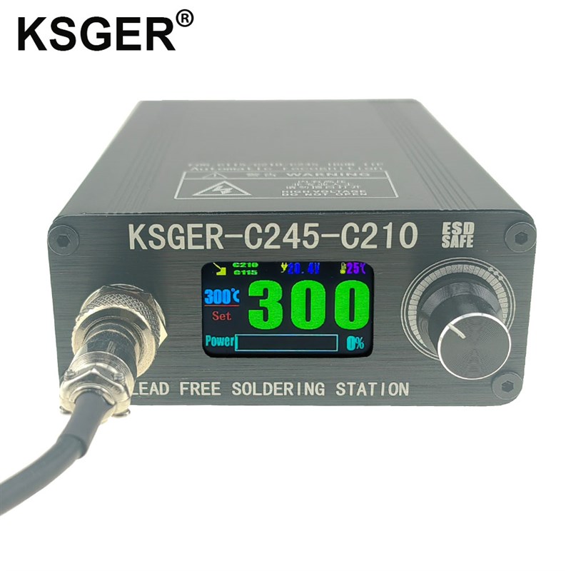 KSGER恒温焊台C245电烙铁C210维修DIY控制器适于JBC C115发热芯