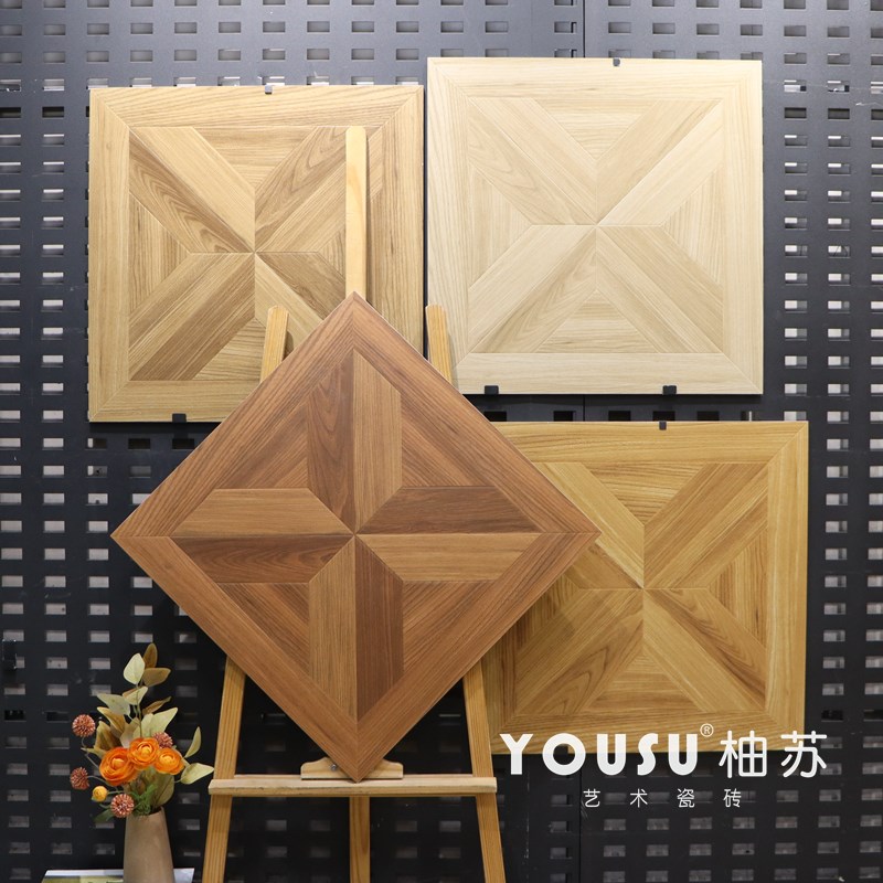 凡尔赛拼花仿木纹瓷砖800X800 客厅卧I室人字拼地砖阳台全瓷仿古