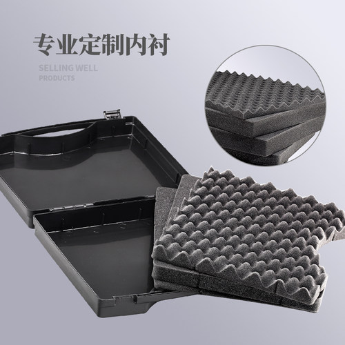 手提式大小号塑料工具箱五金仪器仪表可I订做包装盒防护收纳设备