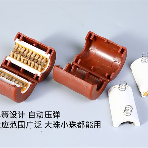 桶刷文玩刷子小金刚菩提盘刷神器猪鬃毛纳米包浆圆筒懒.人刷串工