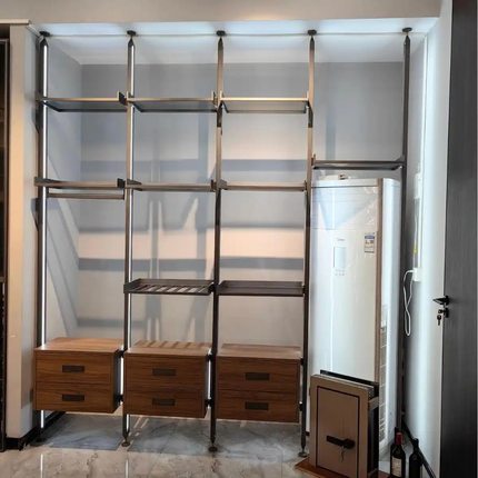 定制LED灯光立柱 全铝合金钢化玻璃 全屋定制极简美观