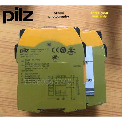 原Pilz安全继电器Pnoz S3 750103 751103 24Vdc 2N/O
