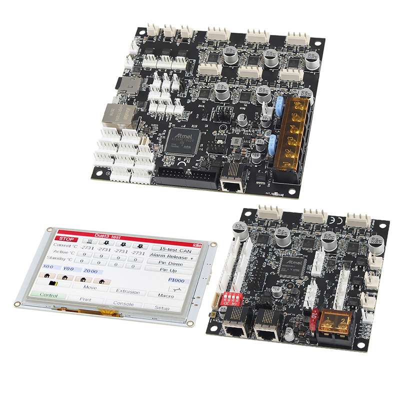 3D打印机配件 克隆Duet3 6HC主板+扩展板3HC+5i彩色触摸屏套件新