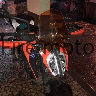 KTM duke125 duke390 17-18 风挡 导流罩 挡风玻璃 加高 前风镜