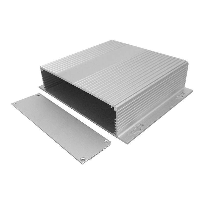 铝合金铝型材外壳锂电池盒子壳体铝壳铝盒仪表壳diy功放箱190x46
