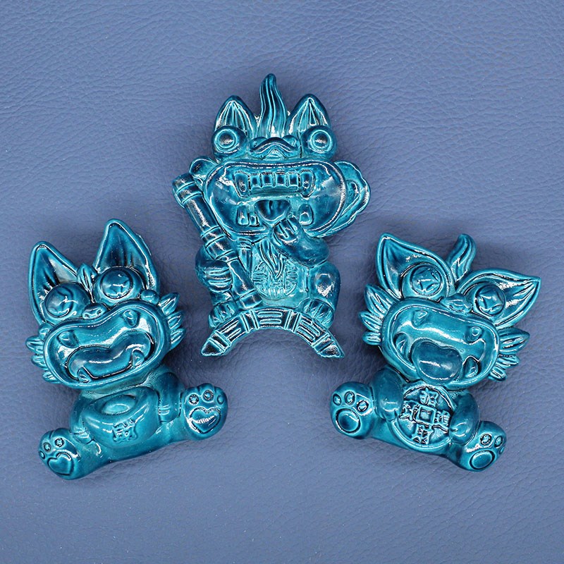 云南昆明非遗瓦猫冰箱贴磁贴旅游伴手礼纪念品装饰磁吸