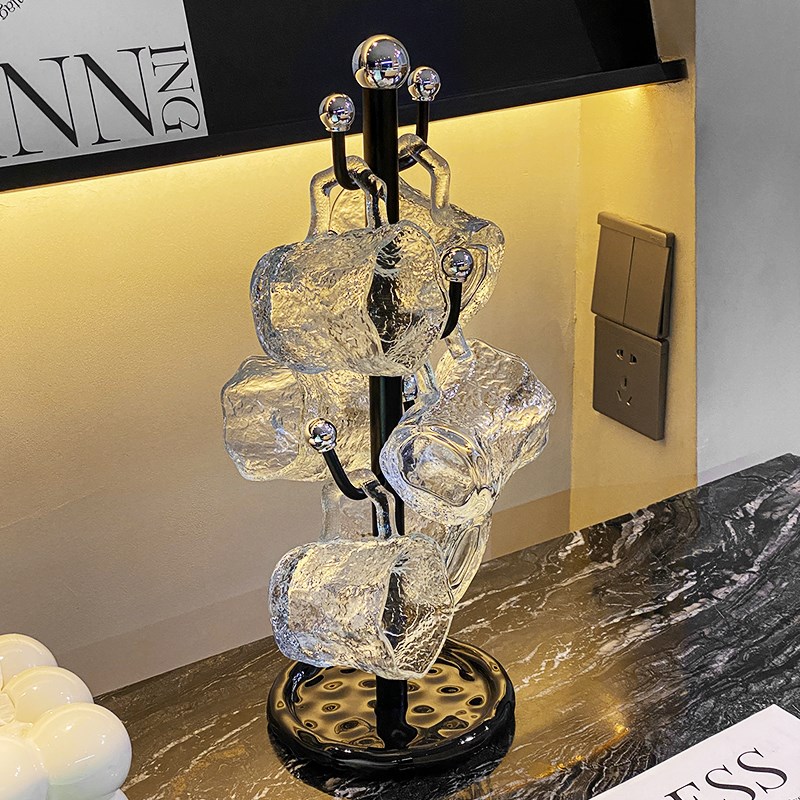 高颜值玻璃杯家用套装耐热早餐牛奶杯轻奢高档办公室水杯冷饮杯女