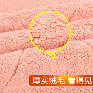 双一超细纤维柔软洗碗布吸水不易掉毛加厚抹布厨房清洁布不易沾油