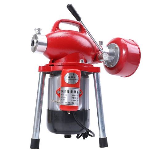 通下水道疏通神器l专用工具厕所管道疏通器疏通机大功率电动专业