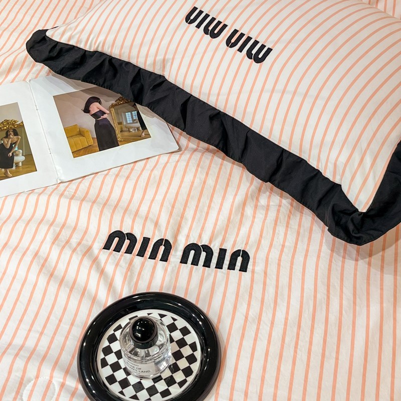 少女心水洗棉夏凉被四件套床笠款可机洗公主风空调被双人冷气被芯