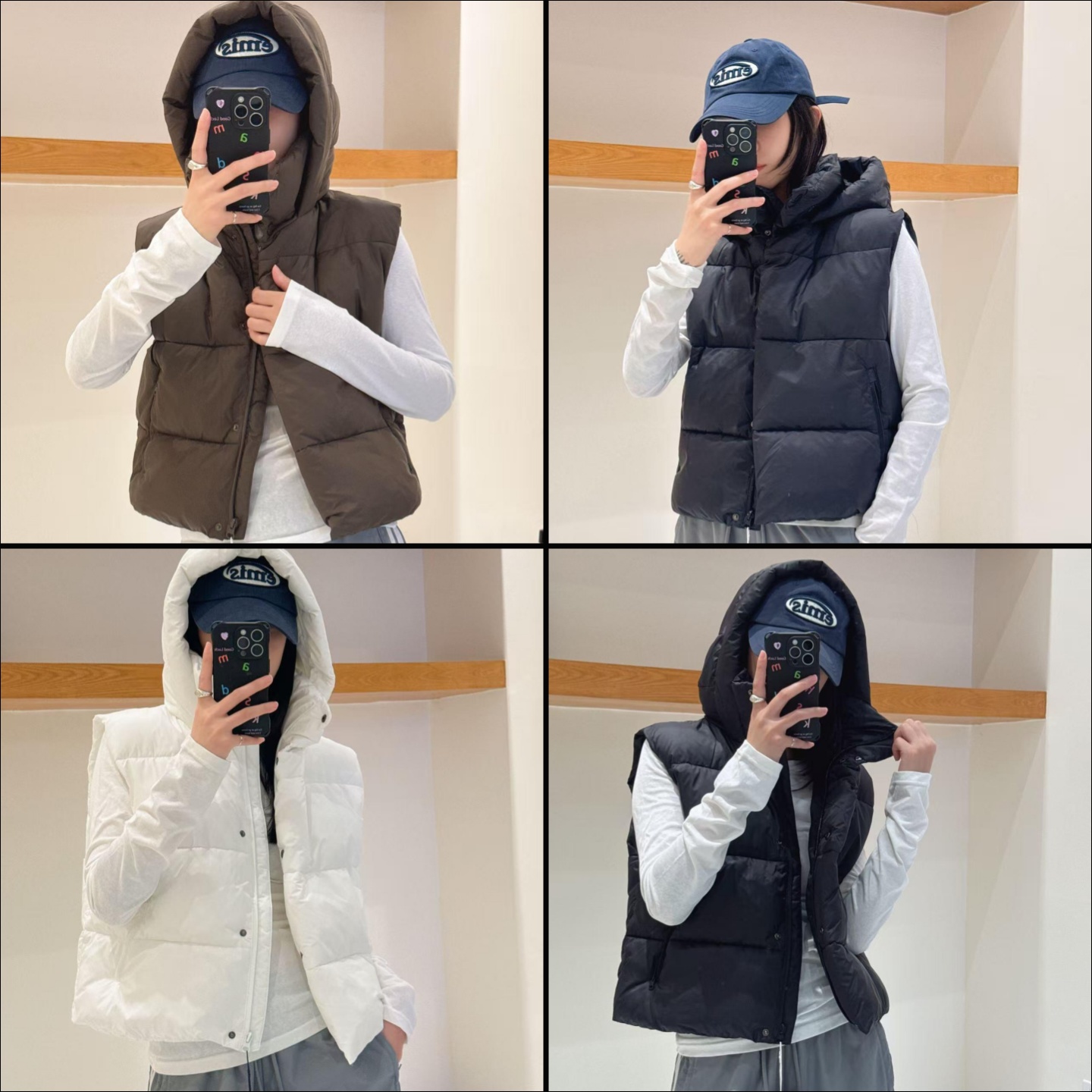 ALO运动保暖连帽背心马甲外套女