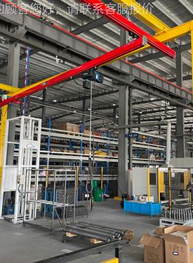 KKB柔性吊起重机 车小型框架式电动FIS悬合挂行吊1吨2吨轻轨组式