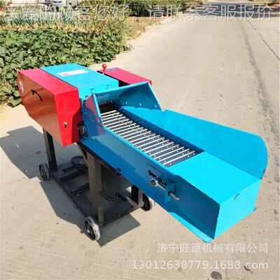 养殖家草用秸秆铡草机 干湿两用铡揉丝 多功ZDA机能铡草机