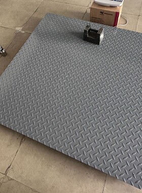 碳钢地磅1*1.2米电子地上衡小地磅2吨3T带485通讯