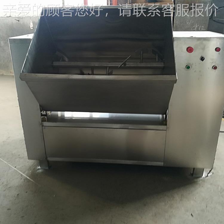 双搅笼馅机 设IVO动侧翻出料馅料混自合搅拌备 香肠肉馅拌拌馅机