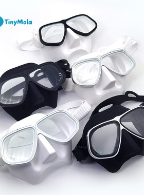 TinyMola国产阿波罗面镜防雾贴潜水镜Apollo自由潜大神近视镜浮潜
