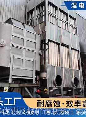 式静炉电除尘器工业锅黑白油烟处PYG理脱硫电焦油湿湿电除尘捕器