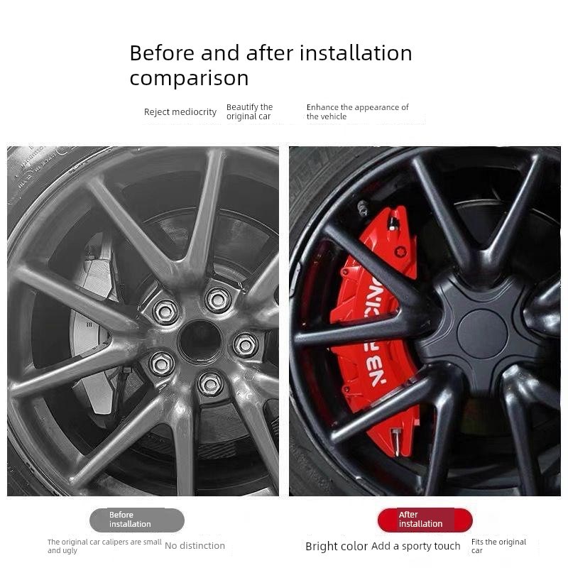 大众Cc/迈腾/凌都/帕萨特/高尔夫专用铝合金制动钳盖轮毂改装