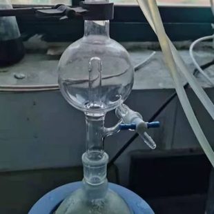 置溶剂蒸馏头加热重蒸冷却250ml500ml可定做 溶剂重蒸装